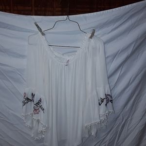 Xhilaration white blouse